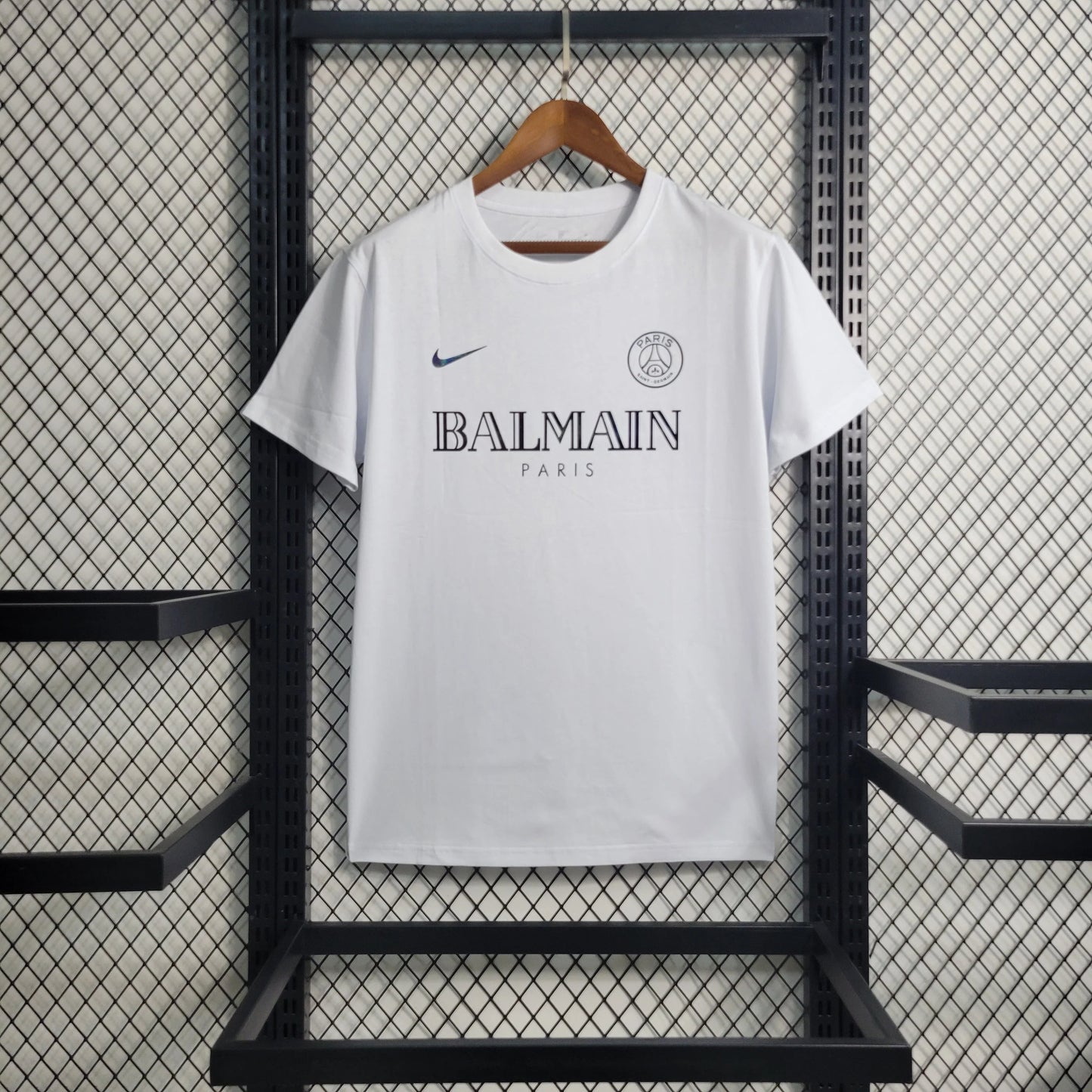 PSG x Balmain Holographic White