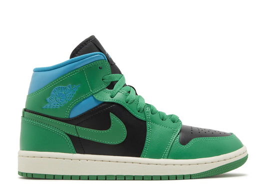Jordan 1 Mid Lucky Green Aquatone (Women's)