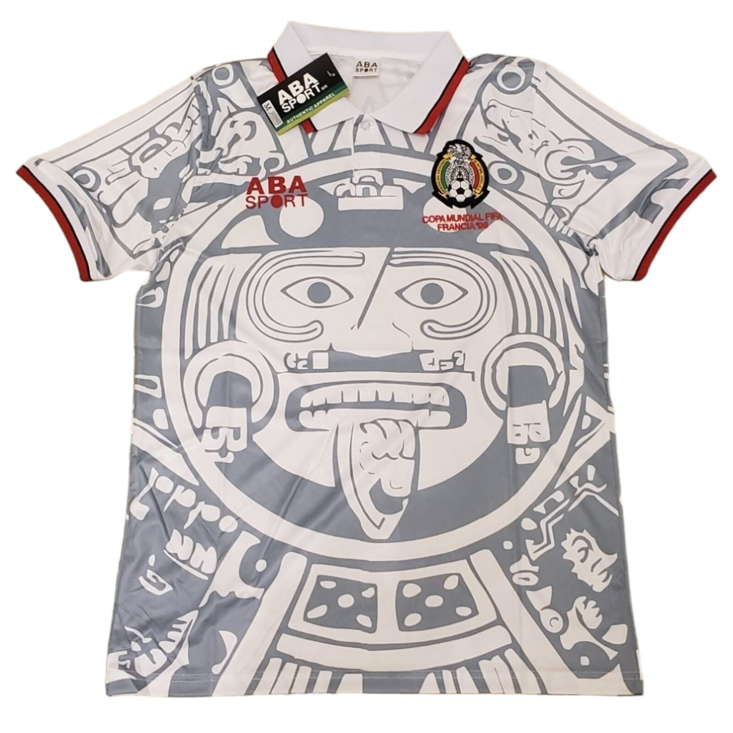Mexico 1998 World Cup White Jersey