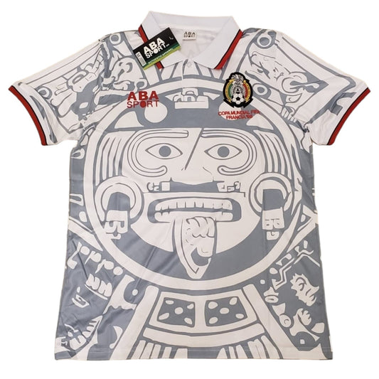 Mexico 1998 World Cup White Jersey