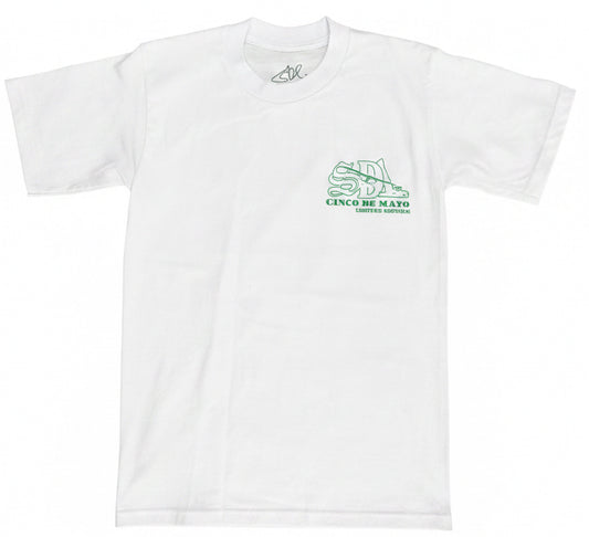 Skys Da Limit White Cinco De Mayo Tee