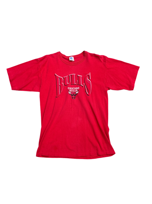 1990s Chicago Bulls logo 7 tee