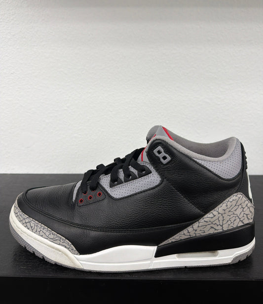 Preowned Jordan 3 Retro Black Cement