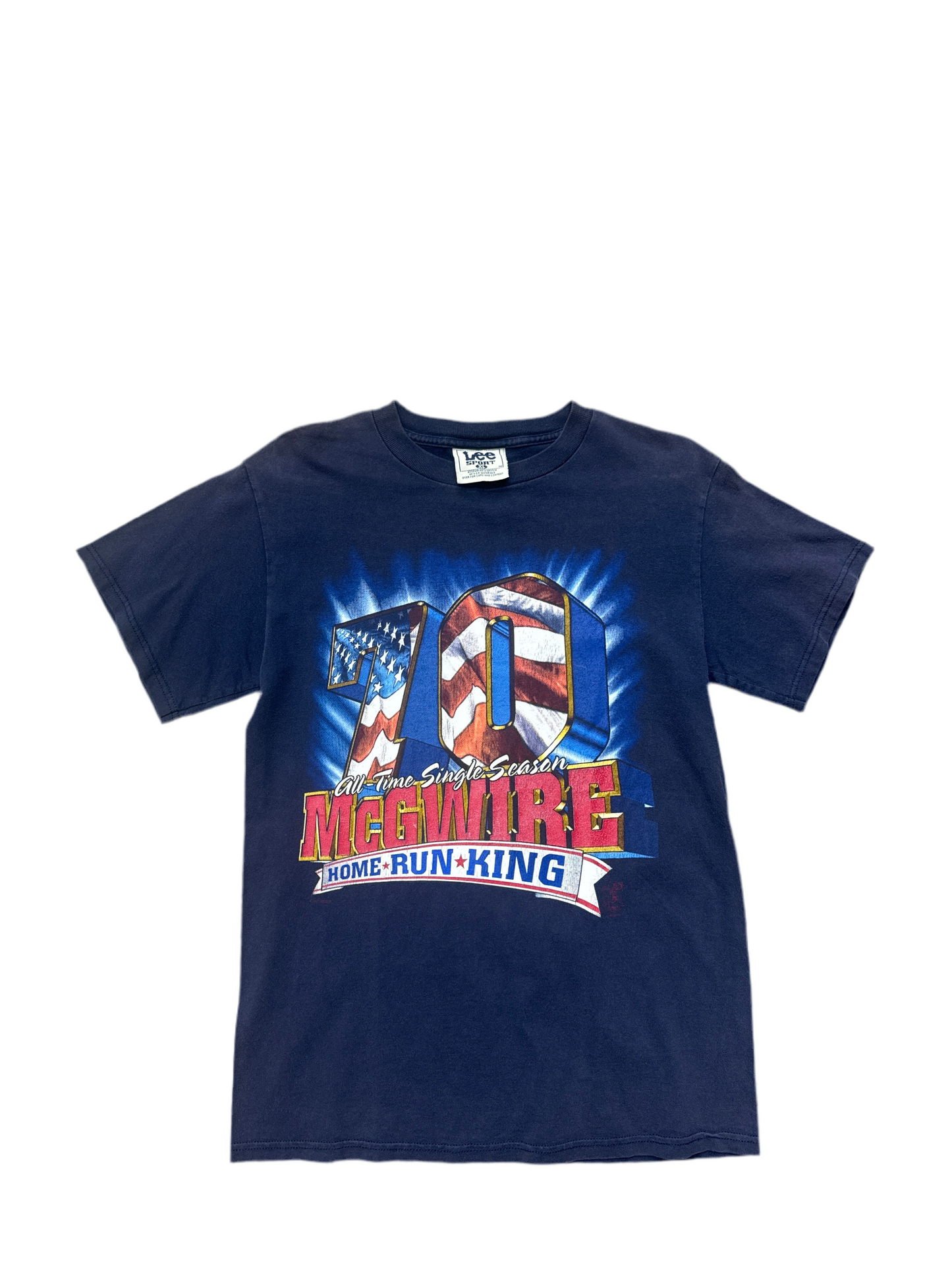 Mcgwire all time single season record blue tee