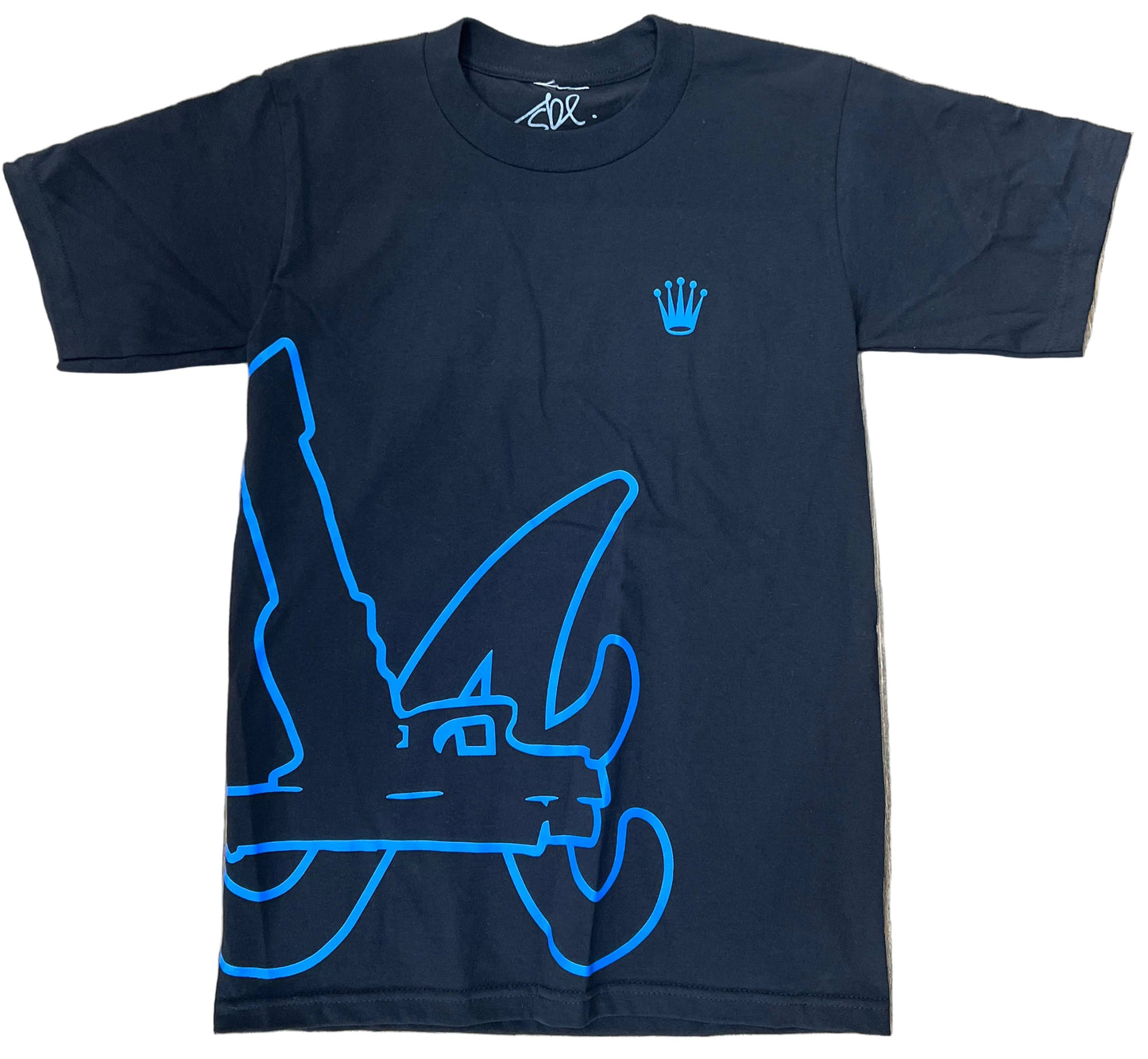 Skys Da Limit A's Glock Black/Blue Tee