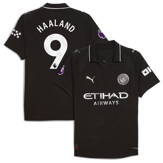 Manchester City 2025/26 Away Black Jersey