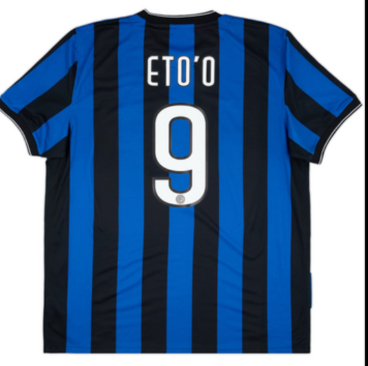 Inter Milan 2009/10 Eto'o Home Jersey