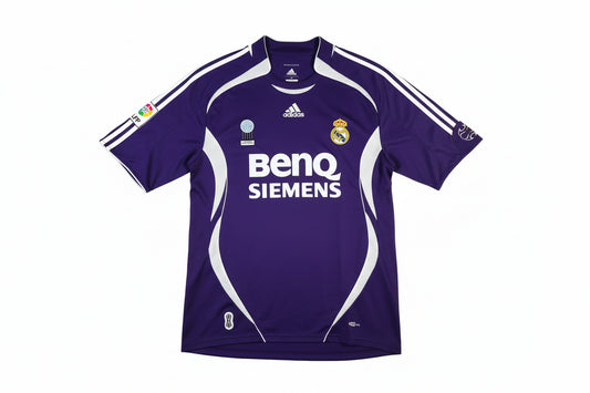 Real Madrid 2006/07 Beckham Purple Jersey