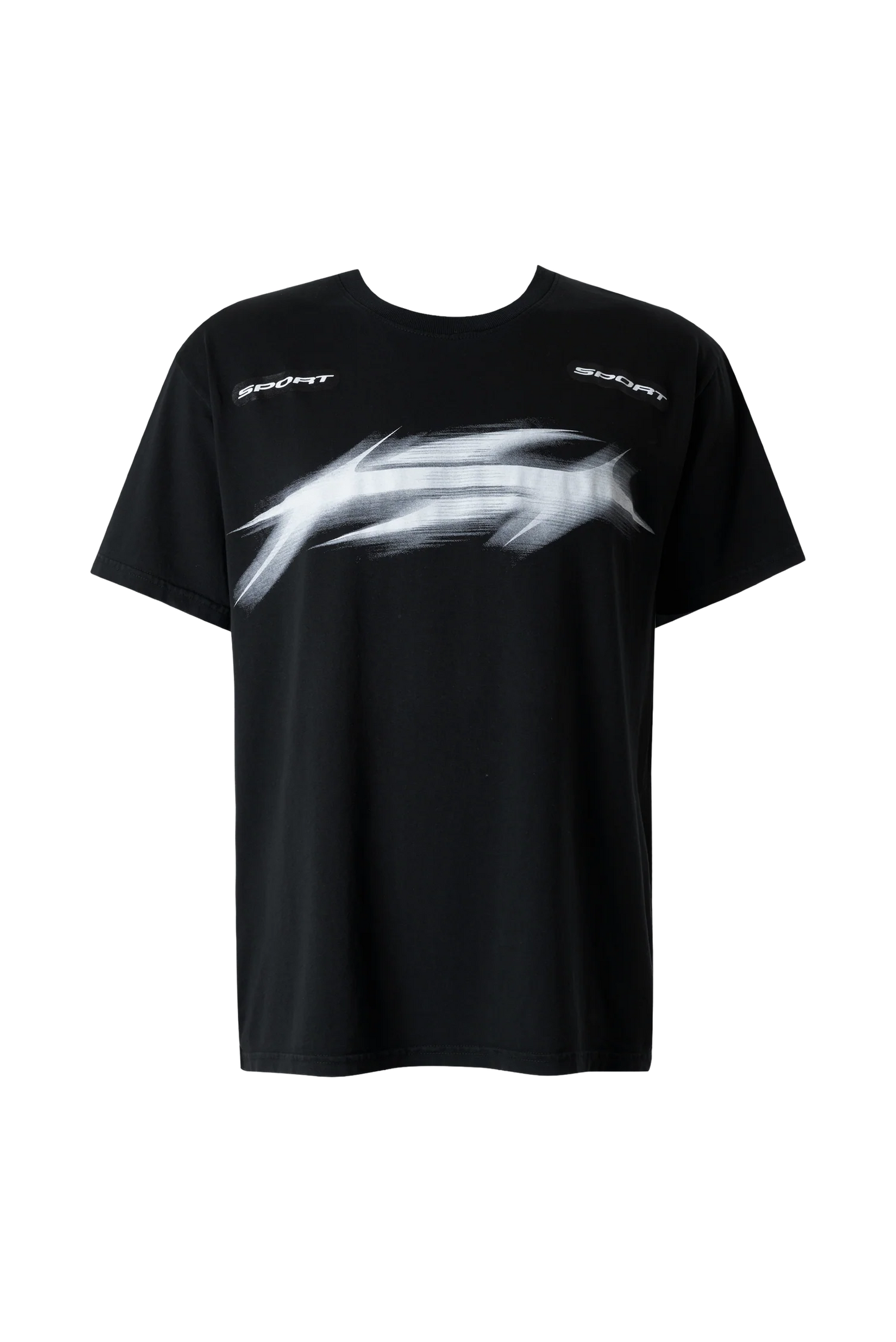 Hellstar Sports Blur Tee Shirt Black