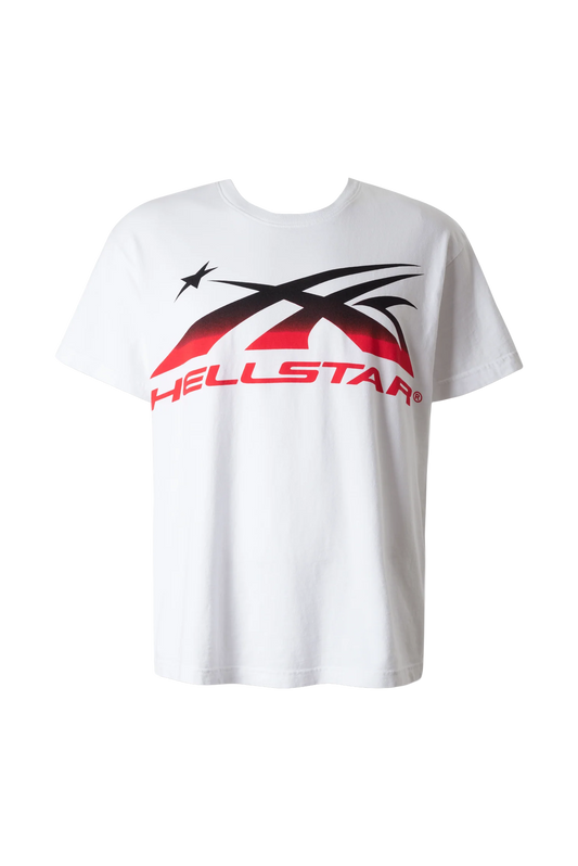 Hellstar Sports Tee Shirt White/Red