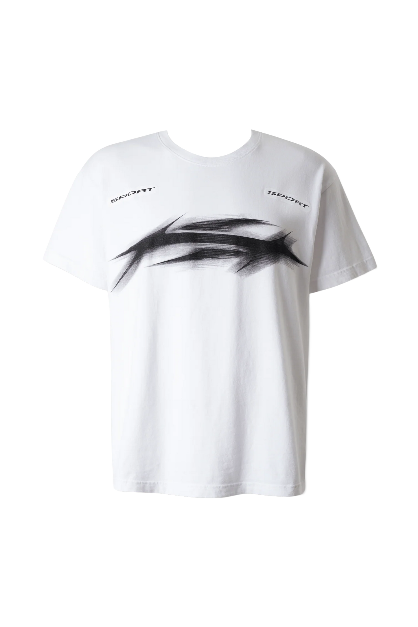 Hellstar Sports Blur Tee Shirt White