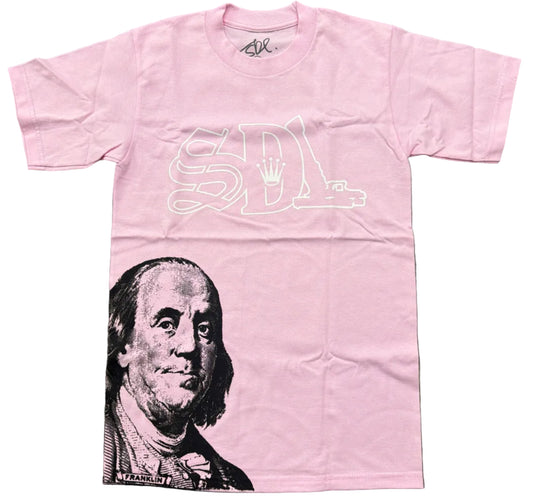Skys Da Limit OG Benjamin Pink/White/Black