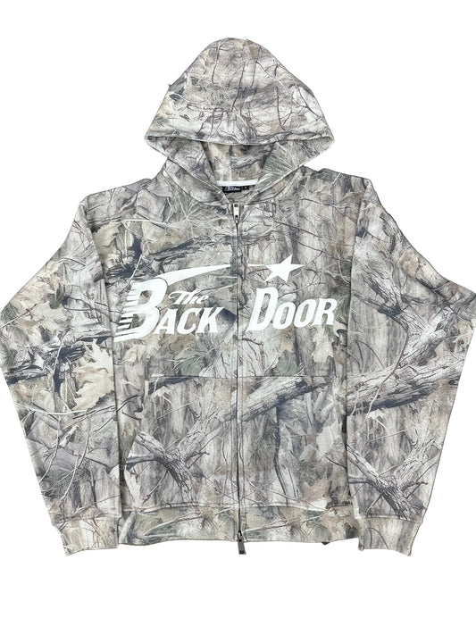 The Backdoor Classic Zip Up Camo