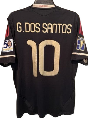Mexico 2011 Dos Santos Jersey Black