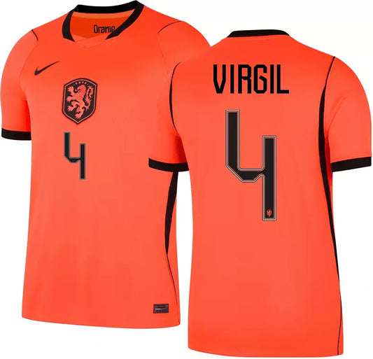Netherlands Virgil 2026 WC Home Jersey