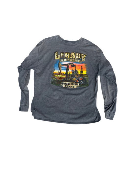 2000's Midland Harley Davidson Tee