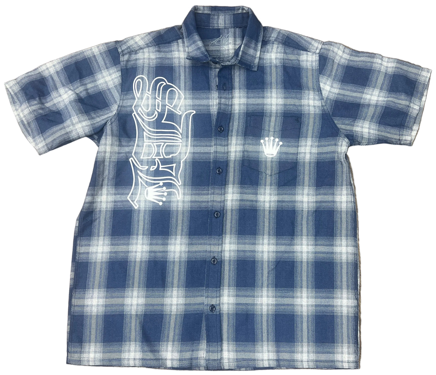 Skys Da Limit Chapo Flannel Blue