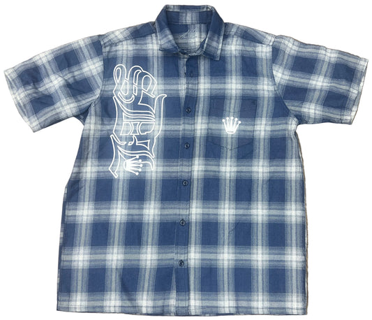 Skys Da Limit Chapo Flannel Blue