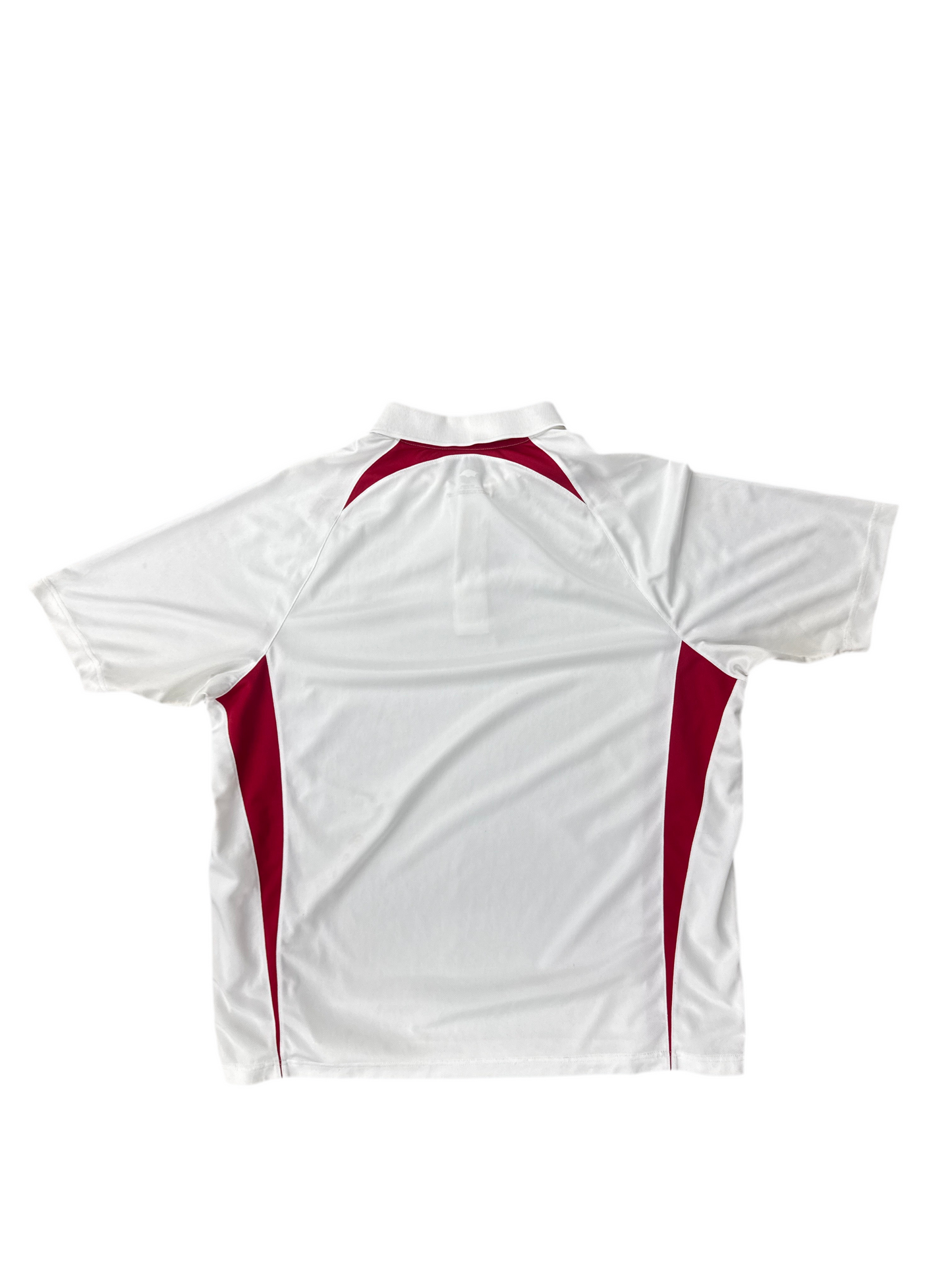 White Arkansas Razorbacks Polo