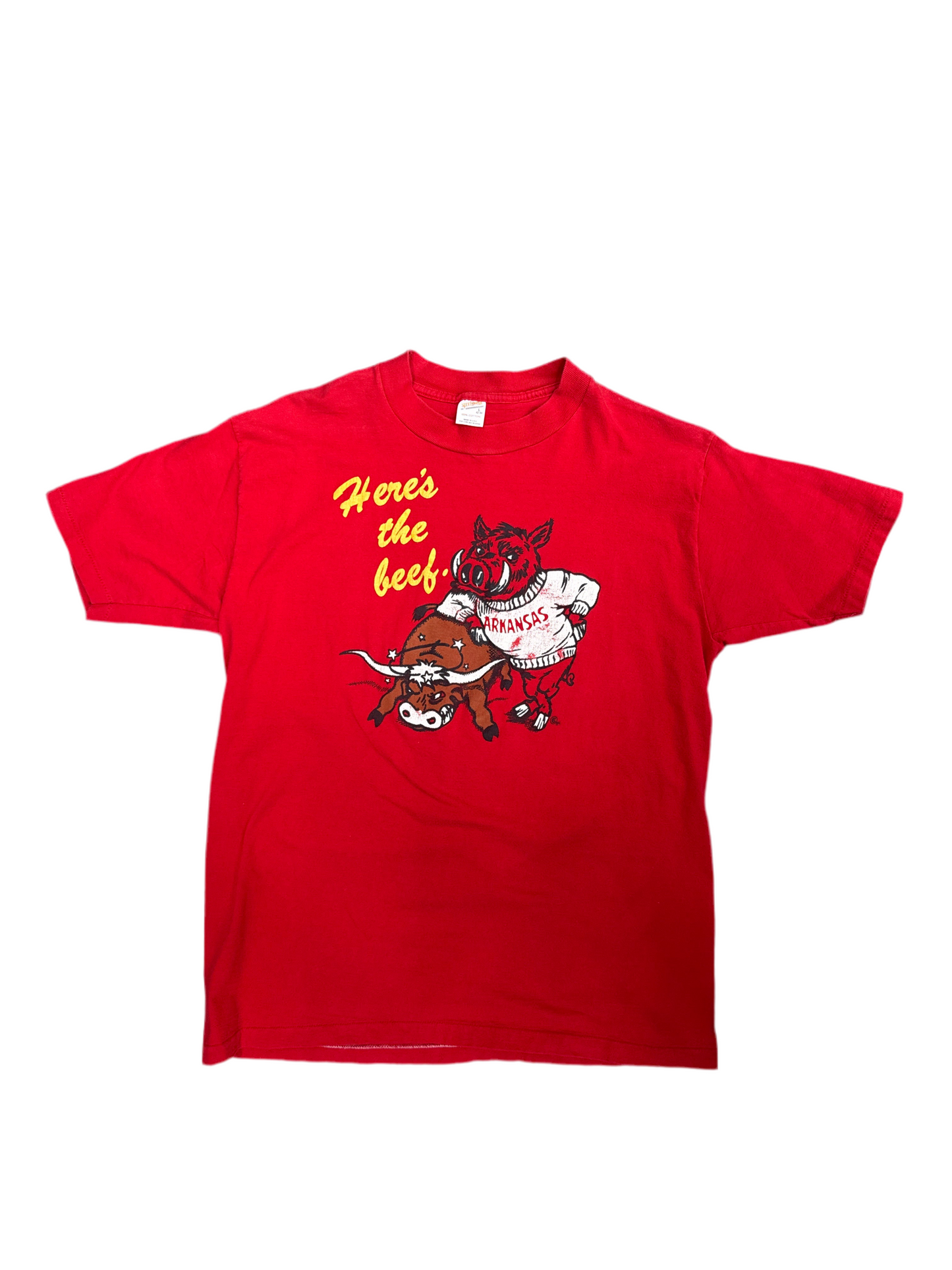 1980's Arkansas Razorbacks Tee