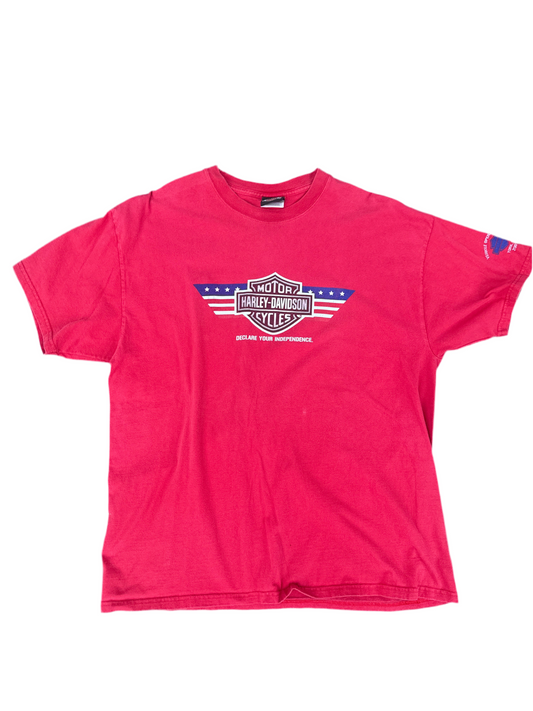 Harley Declare Your Independence Red Tee