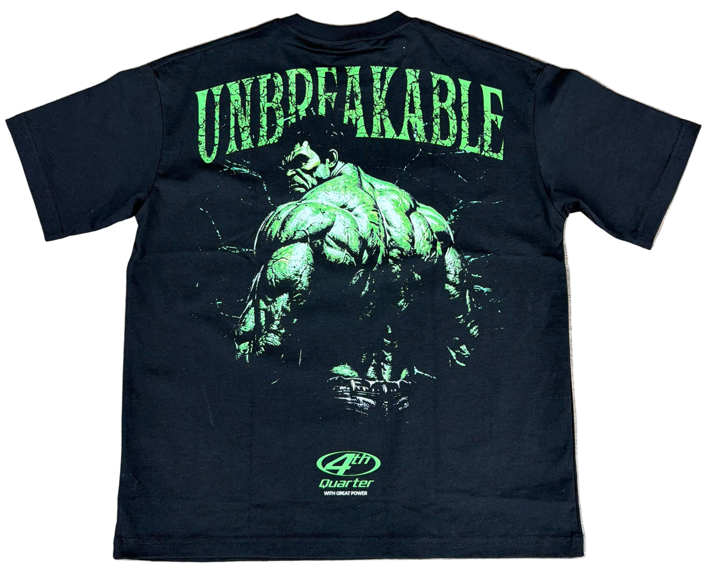 4th Quarter Unbreakable Black/Green Tee
