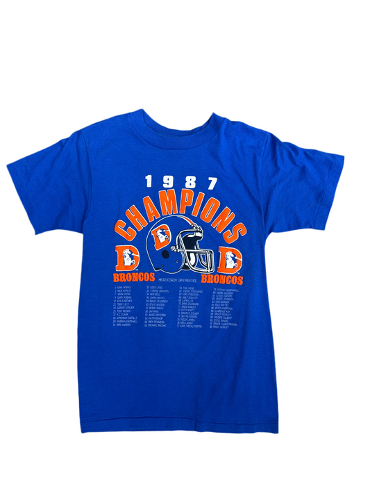 1980's Denver Broncos Superbowl Tee