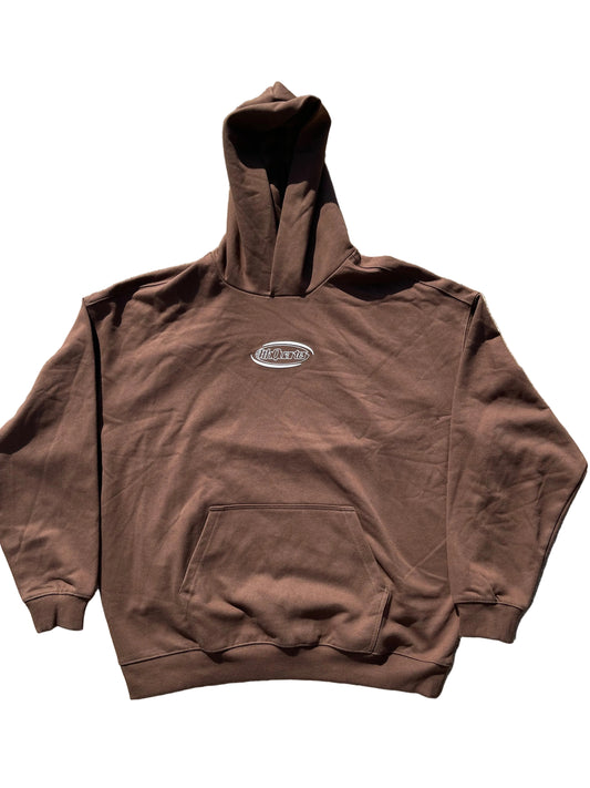 4th Quarter Essentials Brown Hoodie