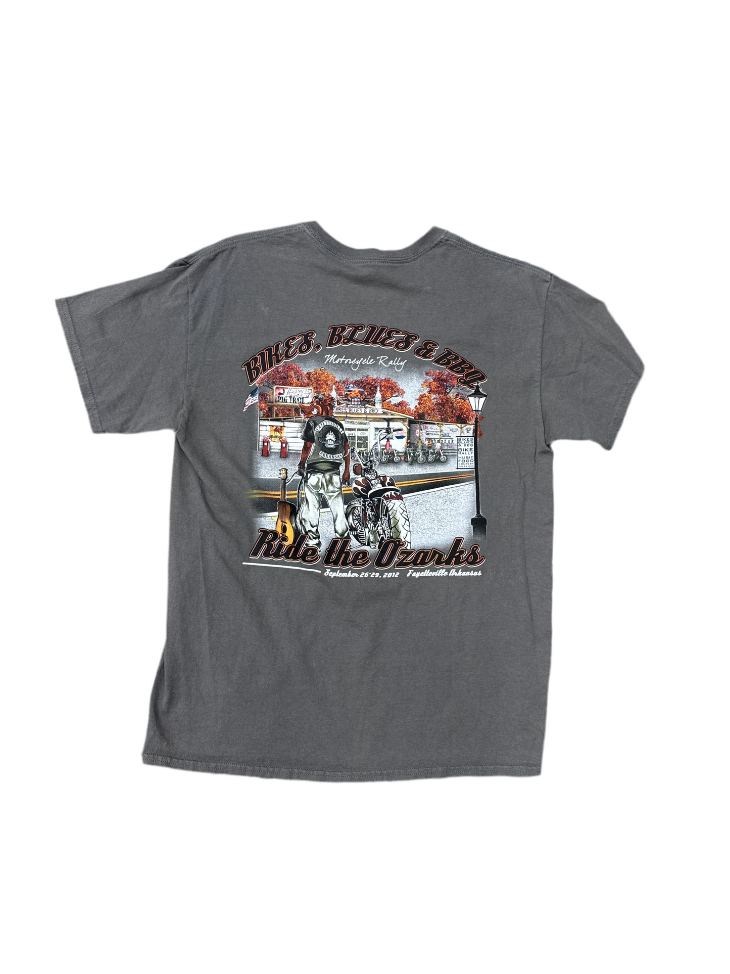 2012 Ride the Ozarks Fayetteville Arkansas Tee