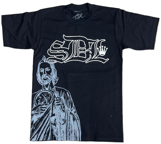 Skys Da Limit Classic San Judas Tee Black