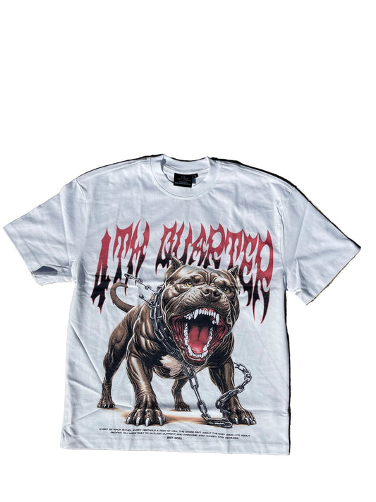 4th Quarter White Unleashed Tee