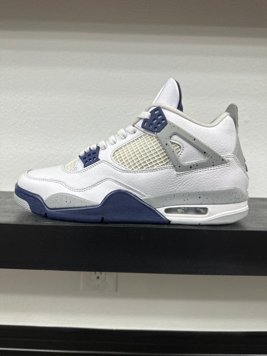 Preowned Jordan 4 Midnight Navy