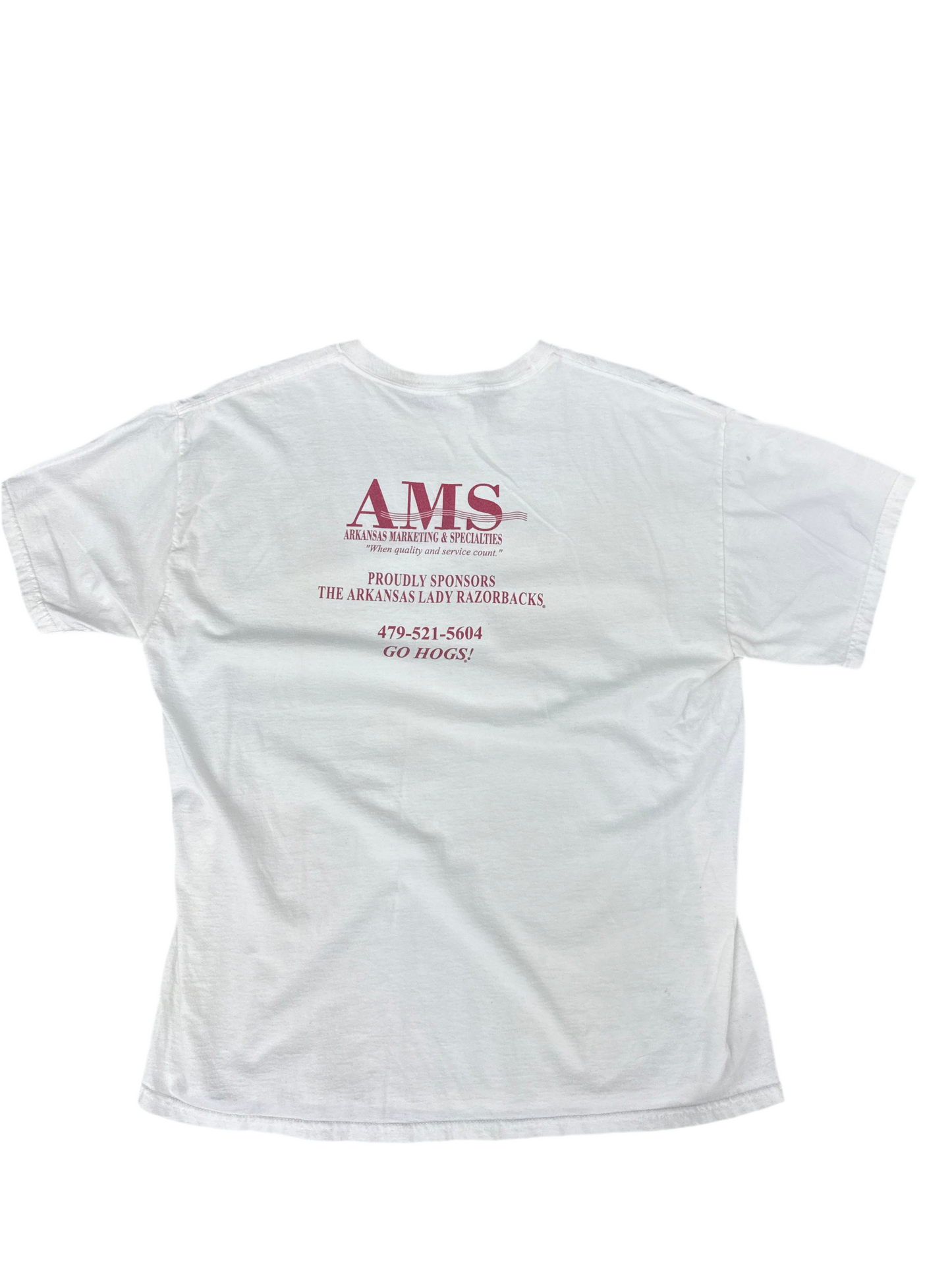 2000's Arkansas Razorbacks Gymnastics Tee