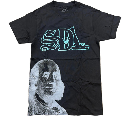 Skys Da Limit OG Benjamin Black/Teal/Grey