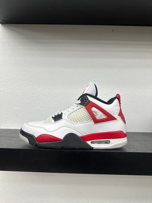 Preowned Jordan 4 Retro Red Cement