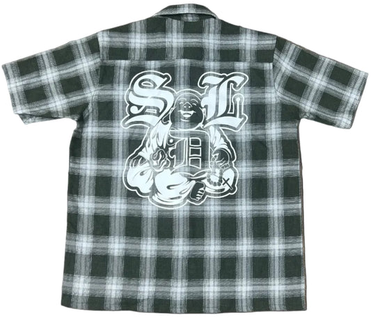 Skys Da Limit Chapo Flannel Green