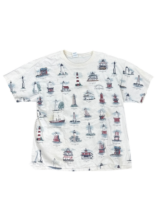 Vintage 1990's Lighthouse of the Chesapeake Tee