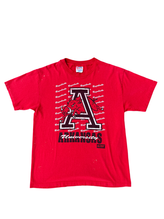 1990’s Arkansas Razorbacks Big A Tee
