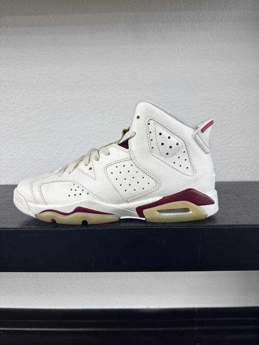 Preowned Jordan 6 Maroon
