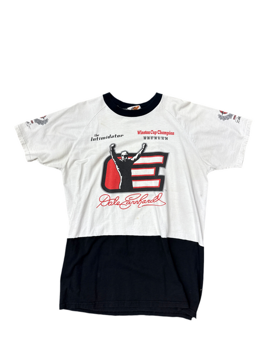 1990s Dale Sr Two Tone Color Nascar Shirt
