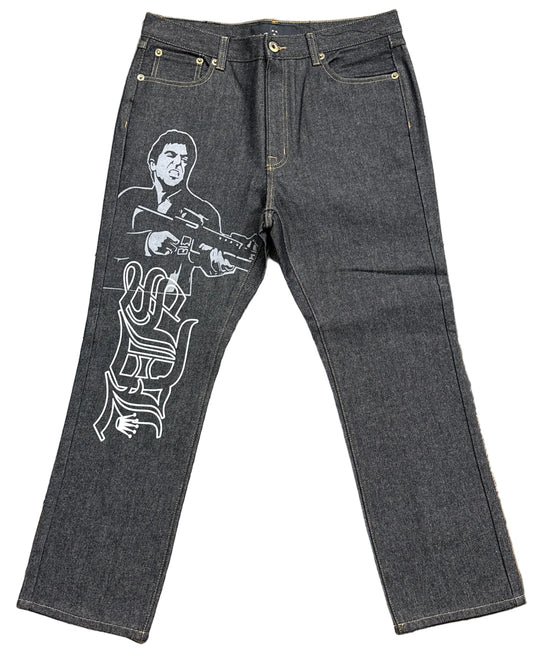 Skys Da Limit Charcoal Scarface Jeans