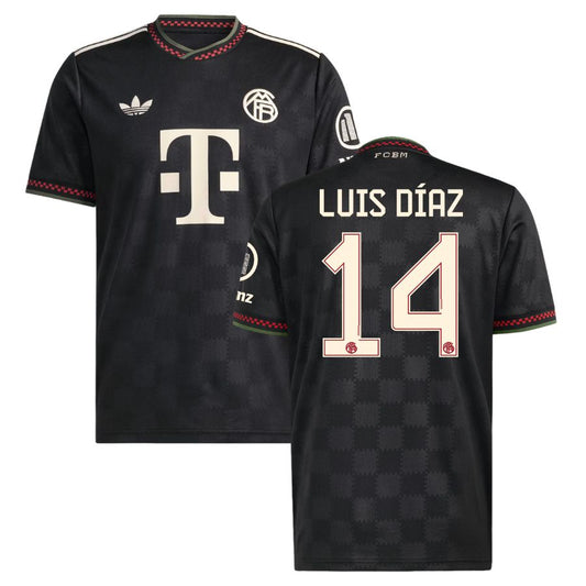 Bayern Munich Luis Diaz 2025/26 Third Jersey
