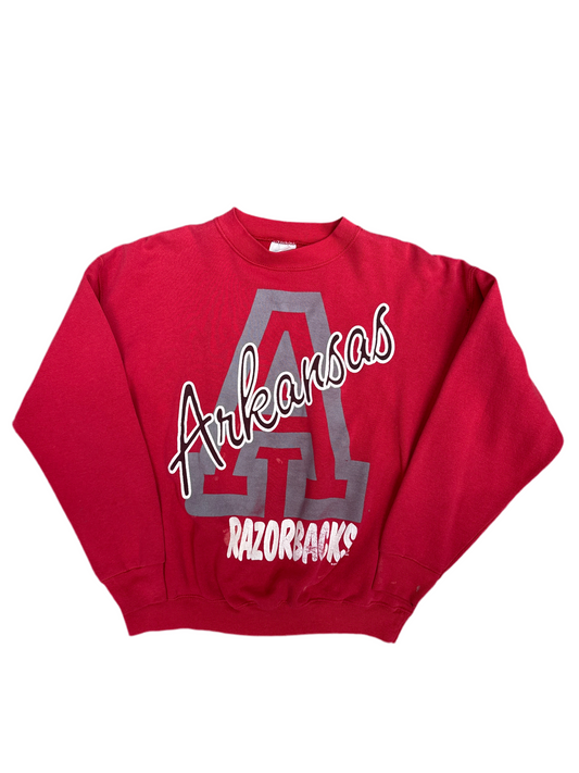 Arkansas 1991 Red Crewneck