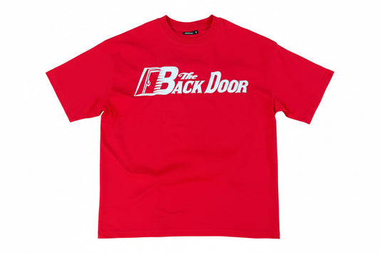The Backdoor Classic Tee Red/White