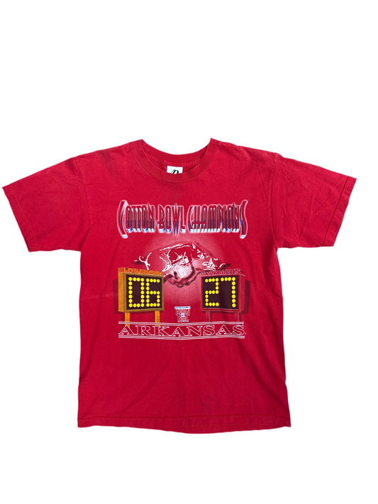 Arkansas Cotton Bowl Champs Red Tee