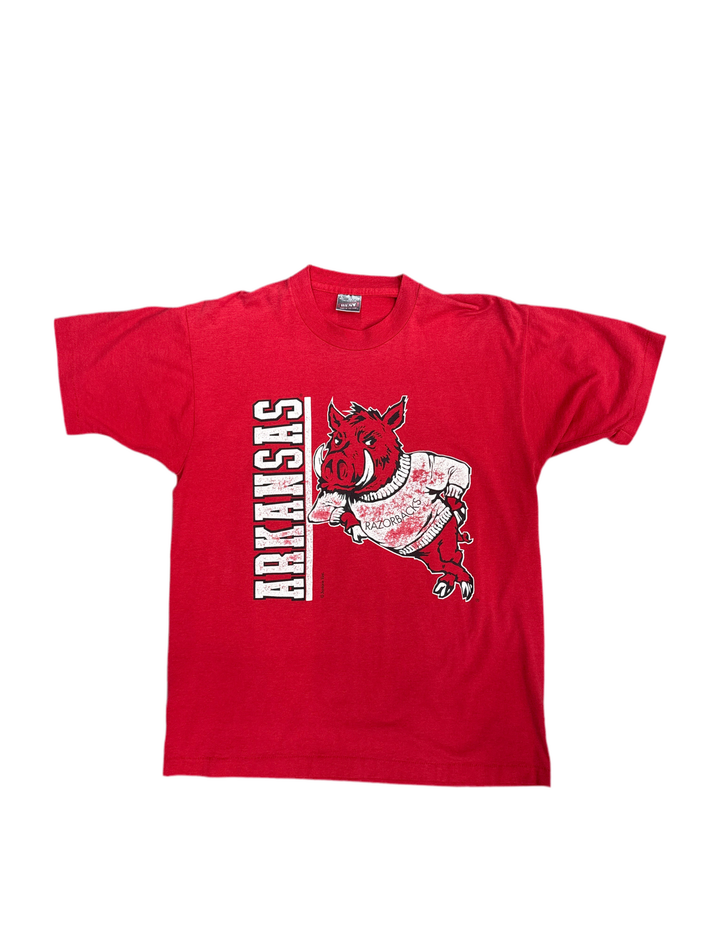 1990s Arkansas leaning hog tee