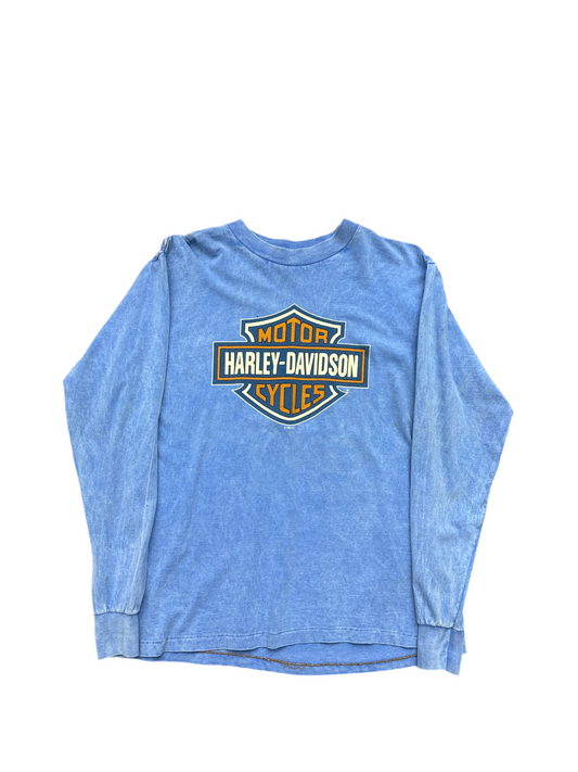 1990's Harley Davidson Logo Long Sleeve