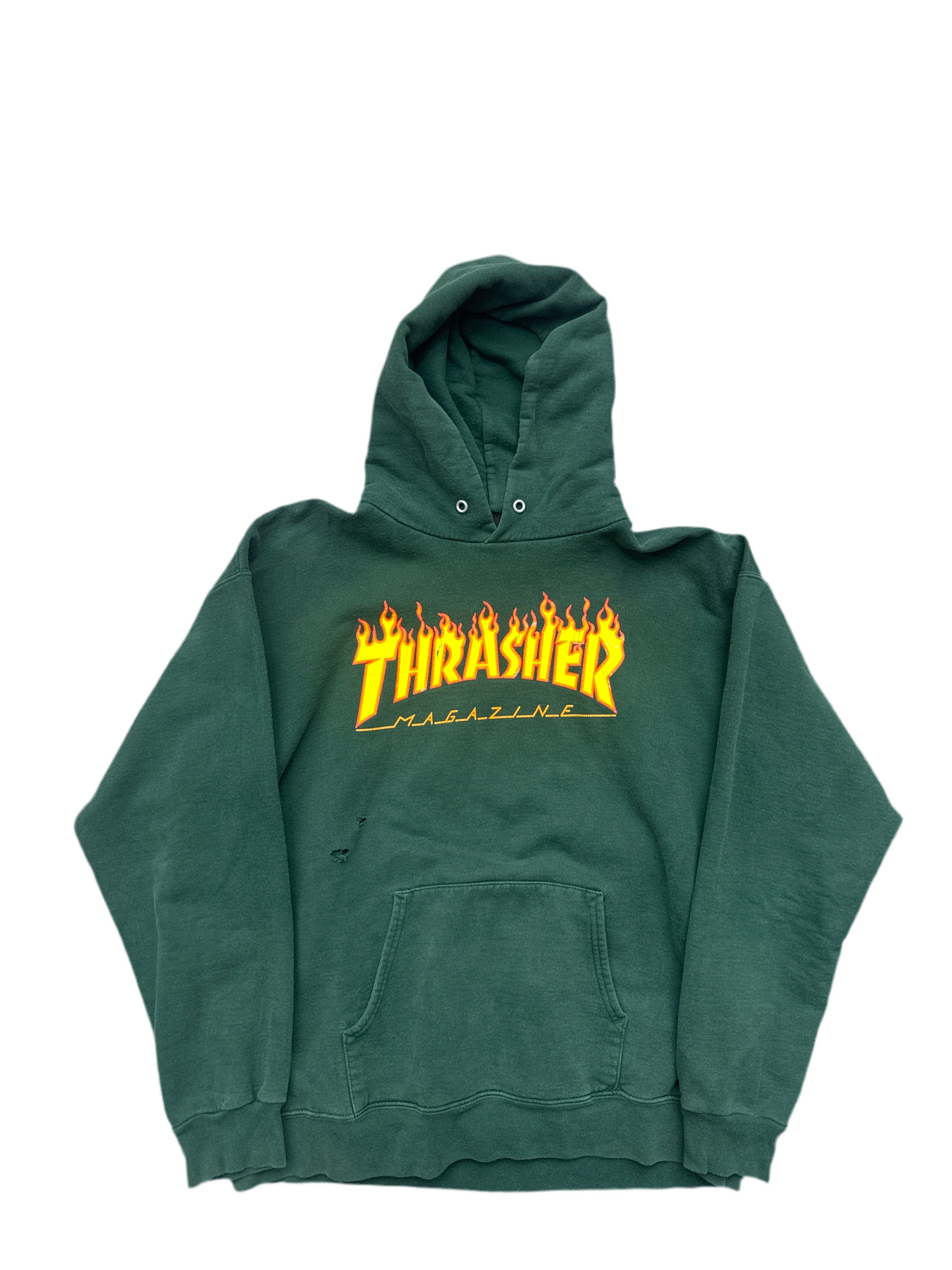 Thrasher Green Hoodie