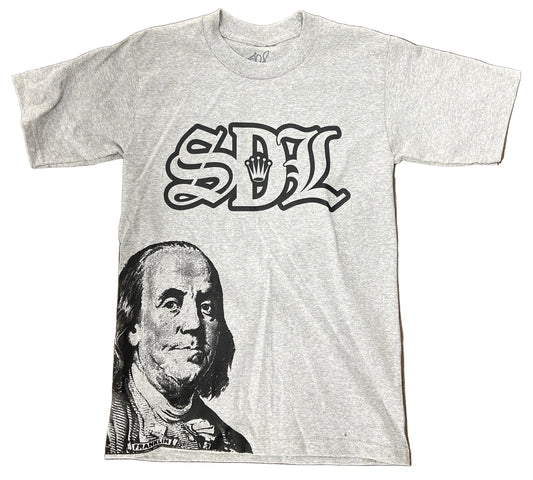 Skys Da Limit Grey/Black Benjamin Tee