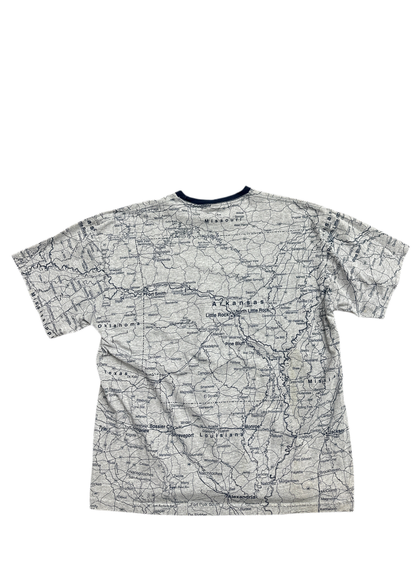 Home Sweet Home Arkansas Map Tee